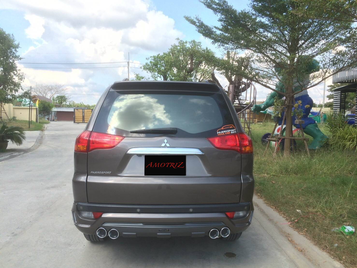 Mitsubishi Pajero 2008-2013 body kits by Amotriz