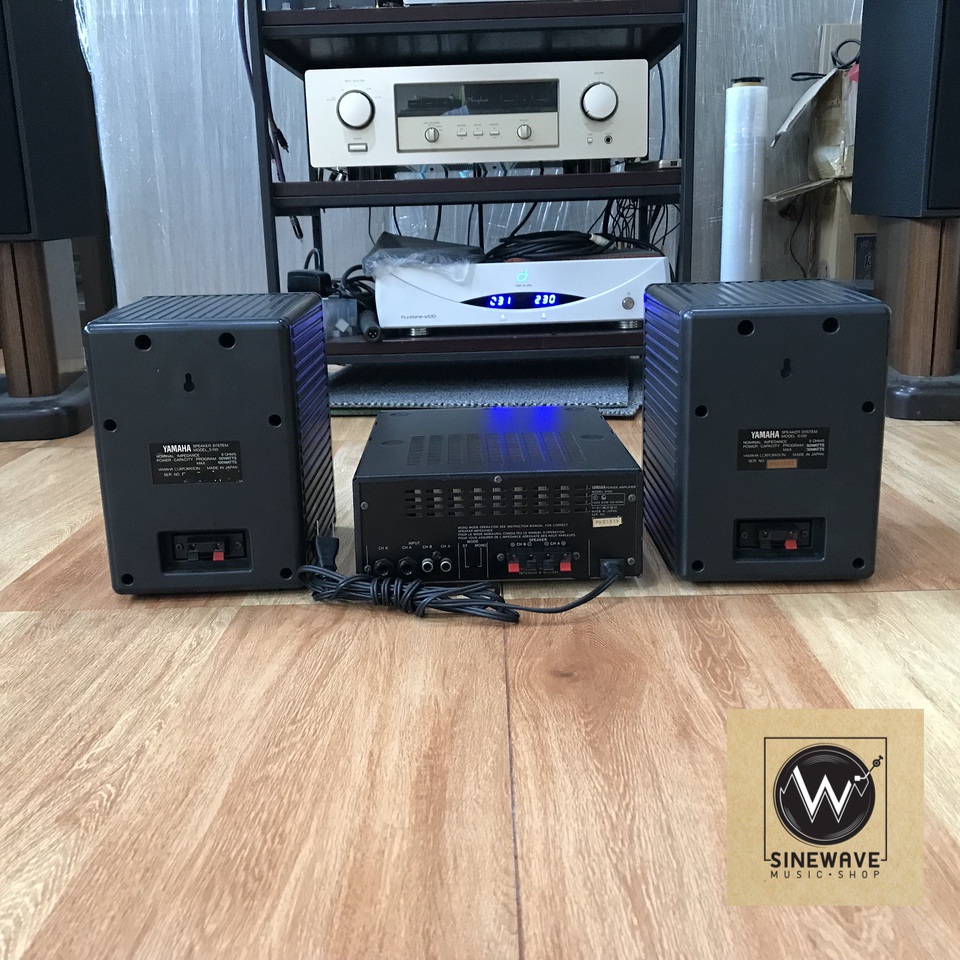 ชุดลำโพงมอนิเตอร์ Yamaha รุ่น A100 + S100 (Made in Japan)