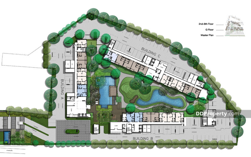 For Rent : Wichit, Centrio Condominium, 1 Bedroom 1 Bathroom, 4th flr.