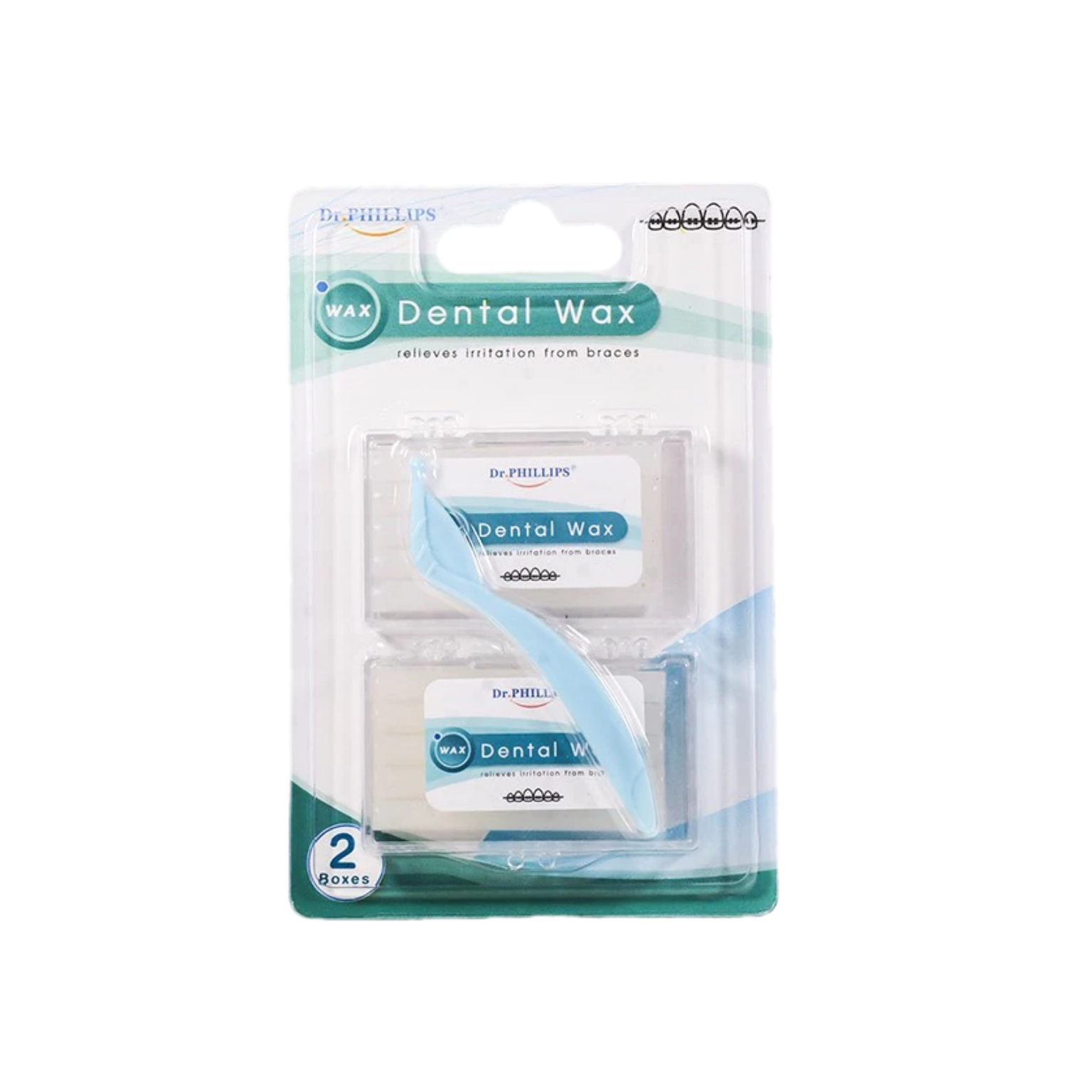 Dr.phillips ortho dental wax 2 boxes.