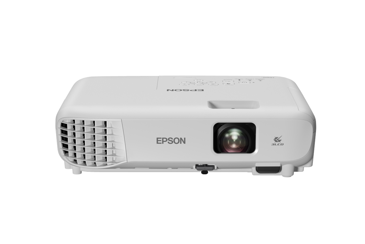 เครื่องฉายโปรเจคเตอร์ ยี่ห้อ Epson รุ่น EB-E01 ความสว่าง 3300 ANSI Lumens, XGA