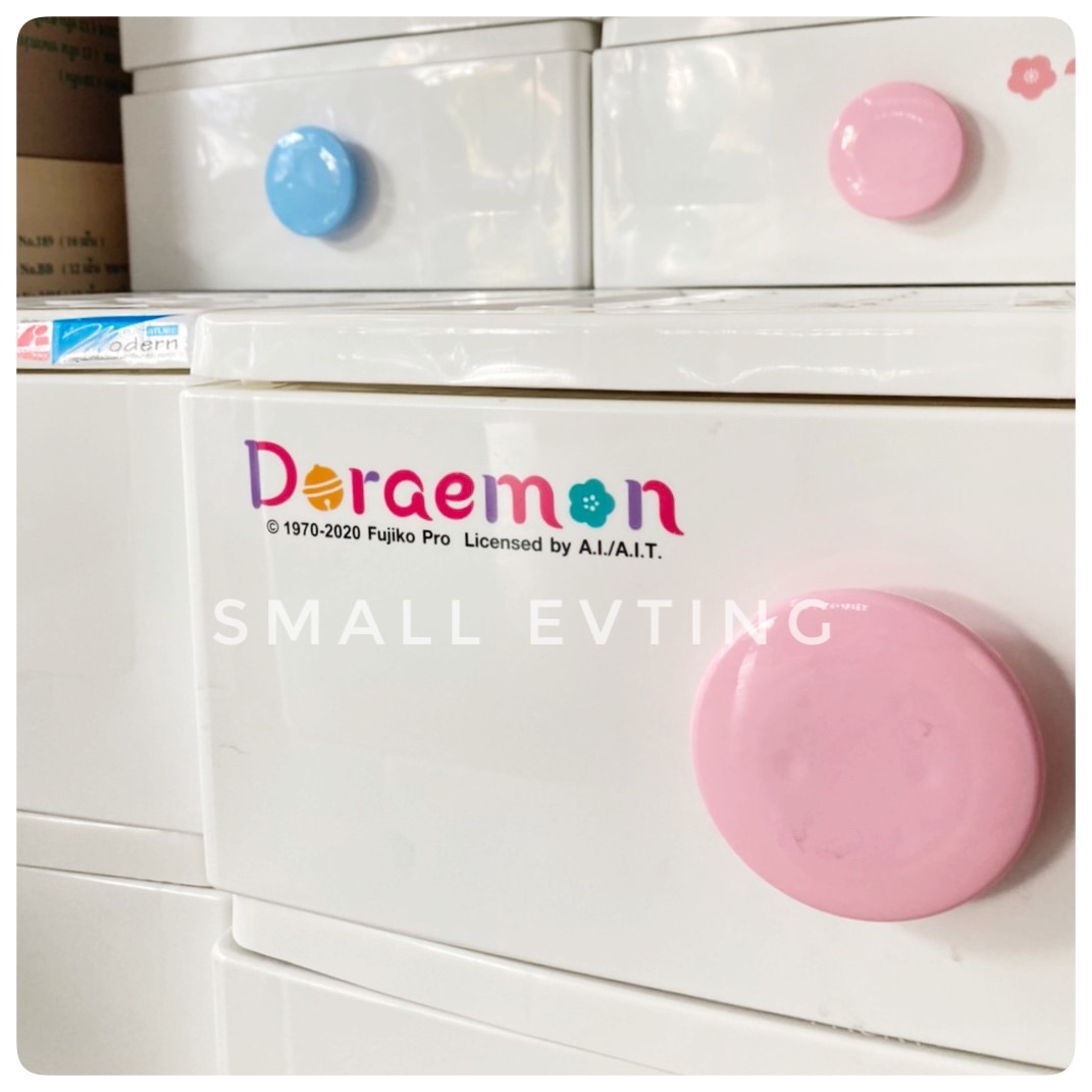 Small Evting ลิ้นชัก 4 ชั้น ลายโดเรม่อน แท้ 100 % รุ่น B42 อย่าลืม !! กดติดตามร้าน "รับส่วนลดเพิ่ม" ลิ้นชักใส่เสื้อผ้า ลิ้นชักเอนกประสงค์