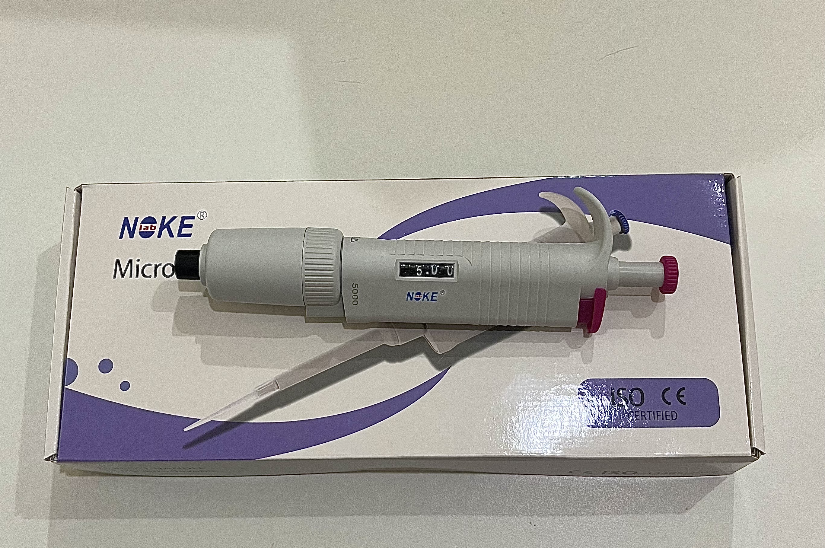 Micropipette ไมโครปิเปต ขนาด 0.5ul-10000ul ราคาถูก ขายดี สามารถเข้า Autoclave ได้