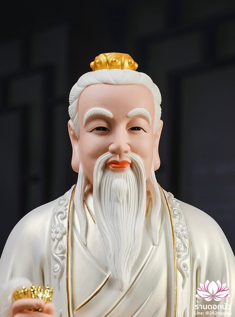 ไท้แปะกิมแช้ ไท้ไป่จินซิน เทพเจ้าแห่งดาวศุกร์ ขนาด 12/16 นิ้ว