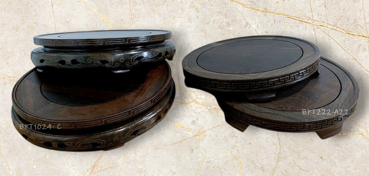 กี๋หรือฐานไม้ หน้าท๊อป 21-22cm (ขายแยกชิ้น)