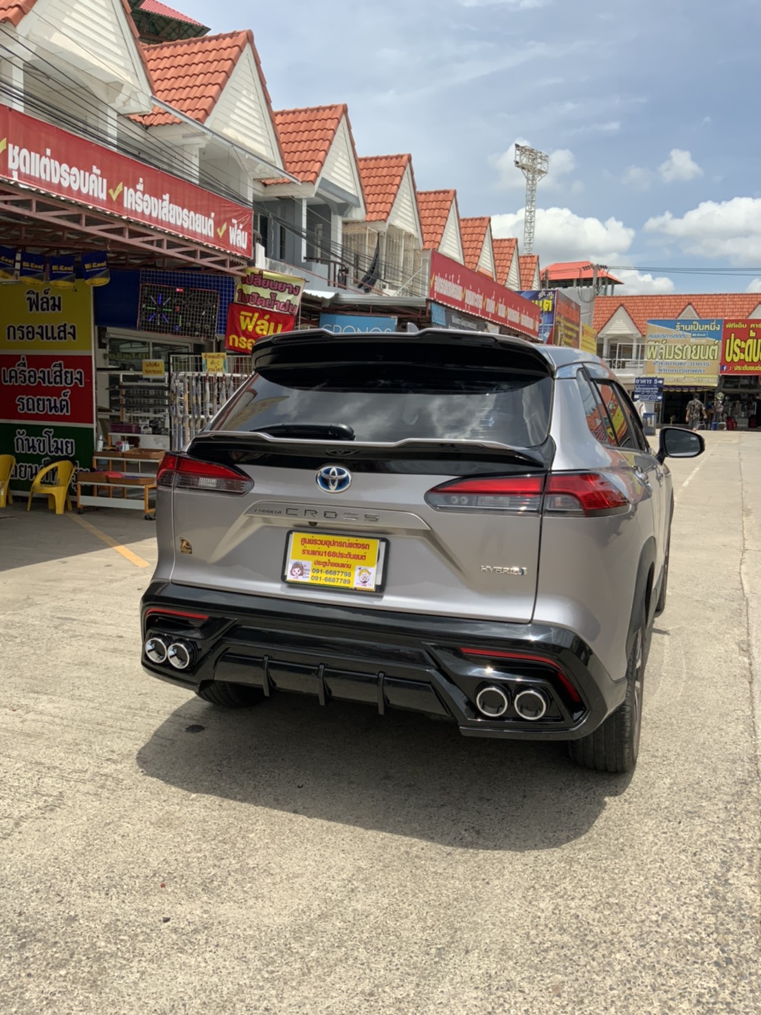 ชุดแต่ง Toyota Collora Cross 2021 โดย อโมตริส