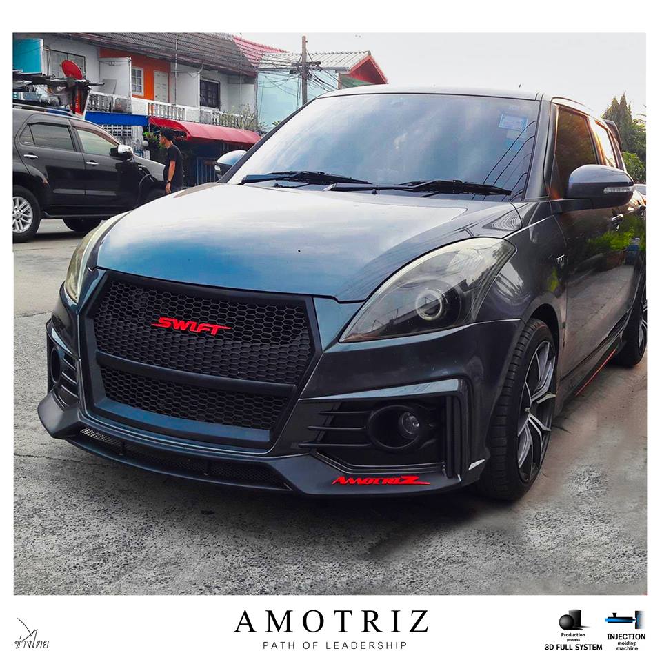Suzuki Swift R8 2017 bodykits by Amotriz