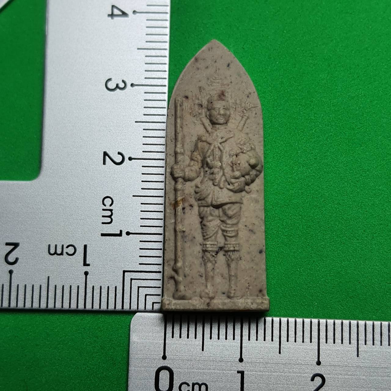 พระเครื่อง พระนเรศวร รางปืน เนื้อมวลสาร สีขาว รุ่นกฤษฏาภินิหาร พระแท้ พระนเรศวรแท้ พระนเรศวรขิงแท้ พระเครื่อง