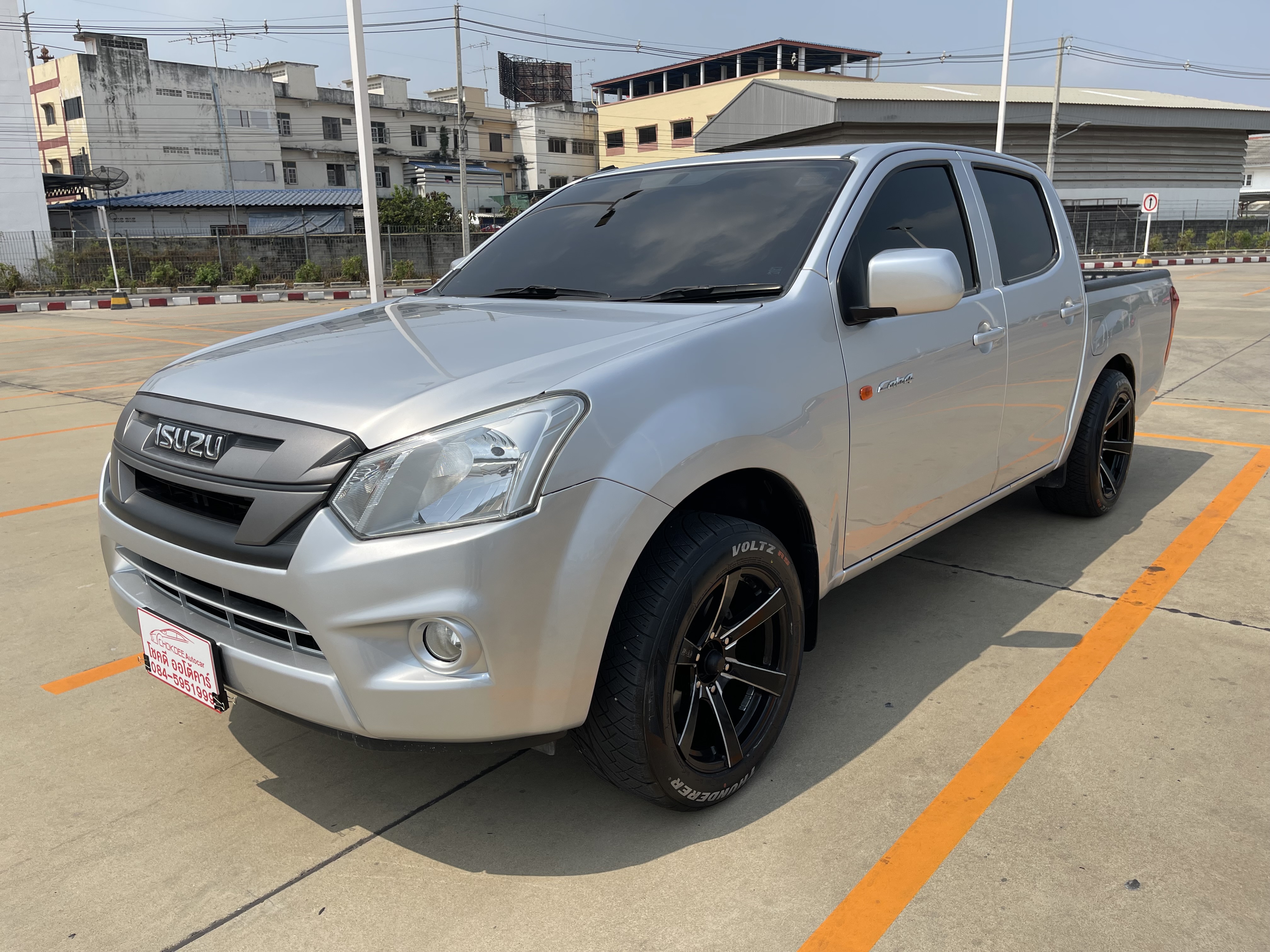 Isuzu Dmax All New 4ประตู 1.9 S Abs 2018 เงิน