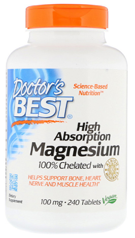 แมกนีเซียม, Magnesium Glycinate Chelated 240Tab
