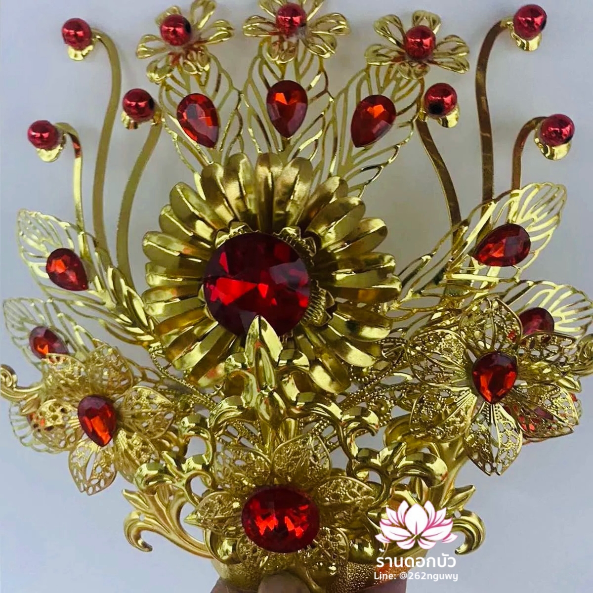 หมวกเทพเจ้าฝ่ายหญิง หมวกเทพนารี หมวกเทวนารี หมวกพระจีน หมวกกิมซิ้น หมวกเทพเจ้าจีน