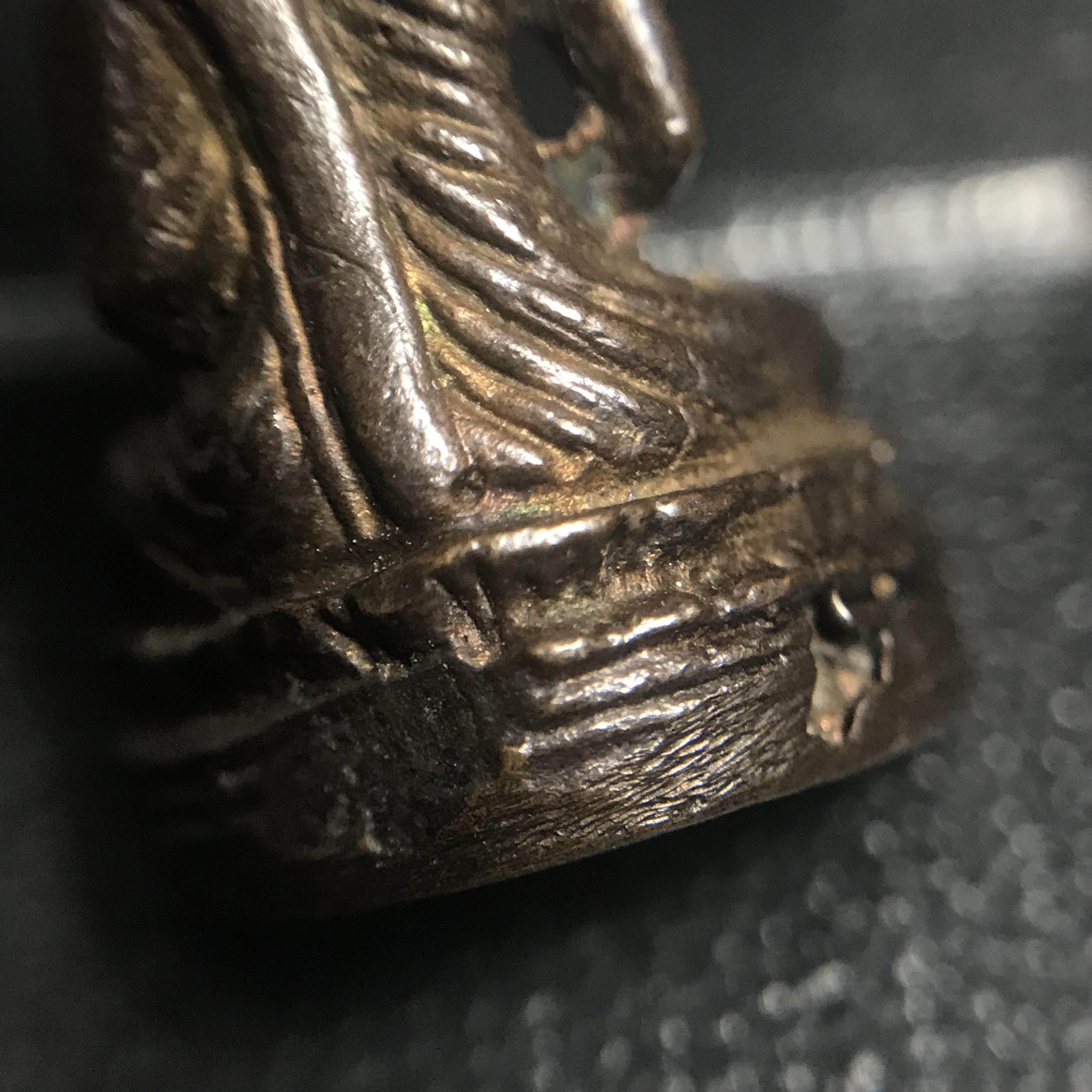 พระกริ่ง-พระชัยวัฒน์นิรันตราย สมโภชครบ108ปี วัดราชประดิษฐ์ ปี2515(ในหลวง ร.9 เสด็จเททอง)(1ใน999 องค์)