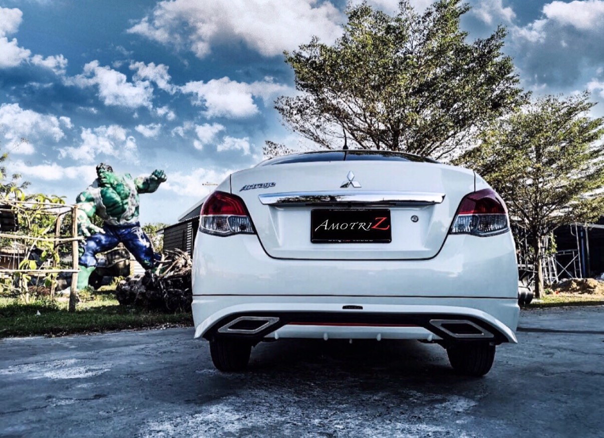 Mitsubishi Attrage 2013 bodykits by Amotriz