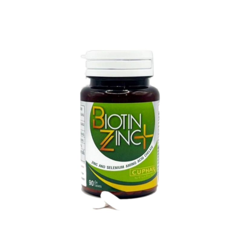 Biotin-Zinc+ 0.15/75 mg. คณะเภสัชจุฬา รุ่นใหม่ 90's