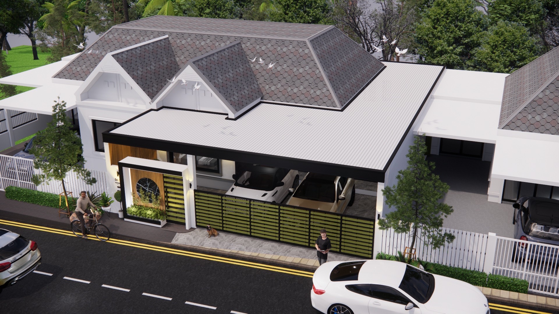 For Sales: Pakhlok, Twin House @Baan Promphun, 3 bedrooms 2 bathrooms