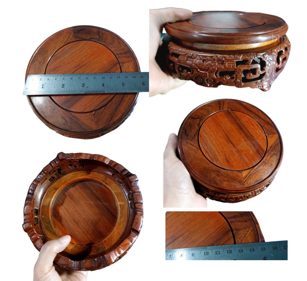 กี๋หรือฐานไม้สไตล์จีน--BPT046--