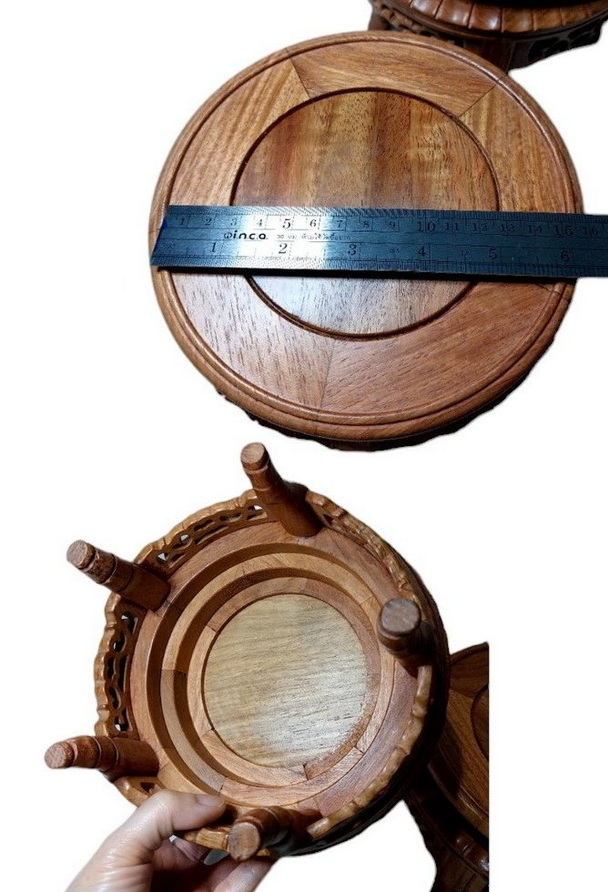 กี๋หรือฐานกลมลายไผ่-BPT055-