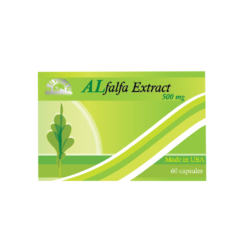 Dr.Lee & Dr.Albert Alfalfa extract 500 mg. 60 capsules
