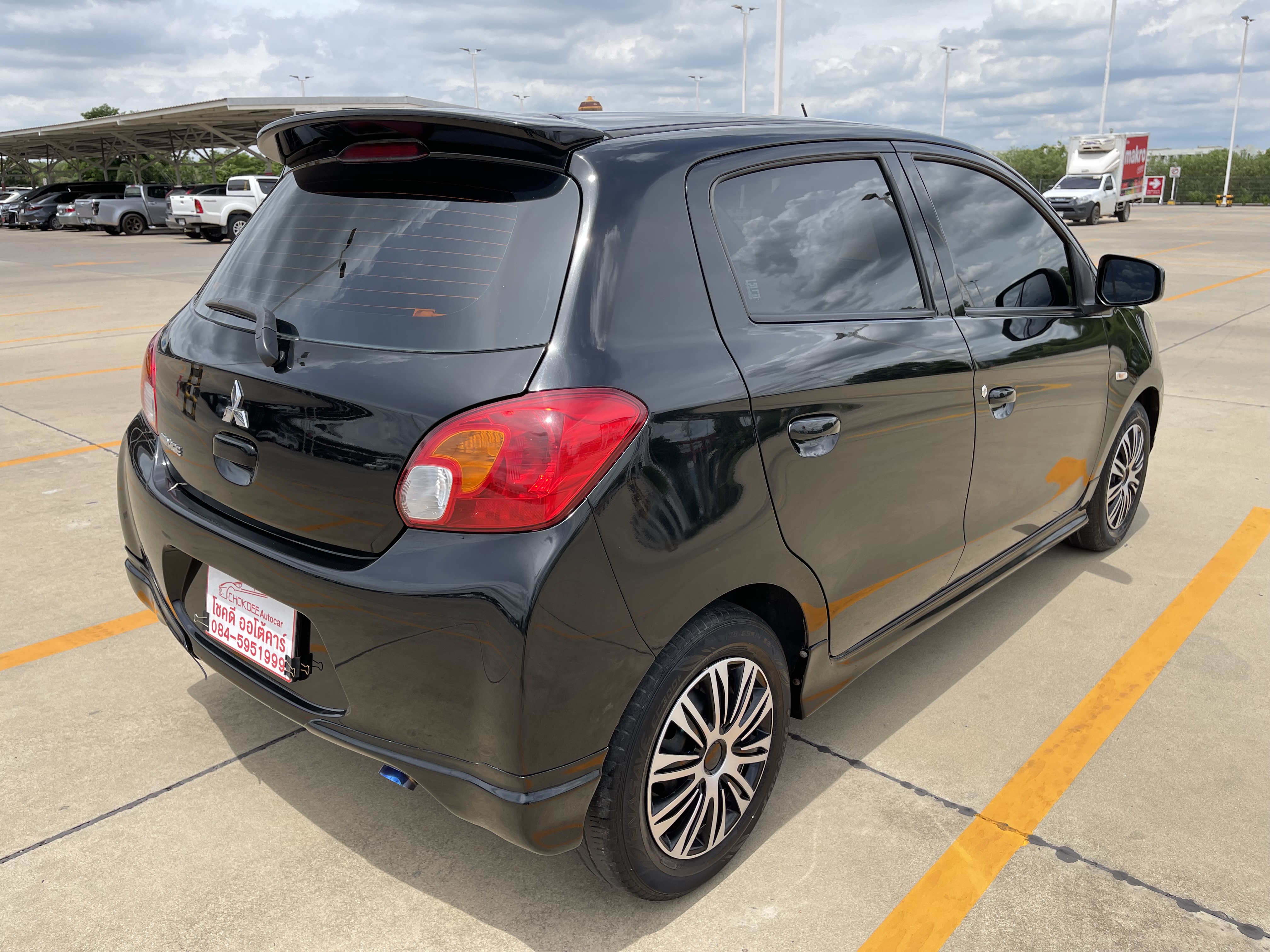 Mitsubishi Mirage 1.2 GLX At 2015 ดำ