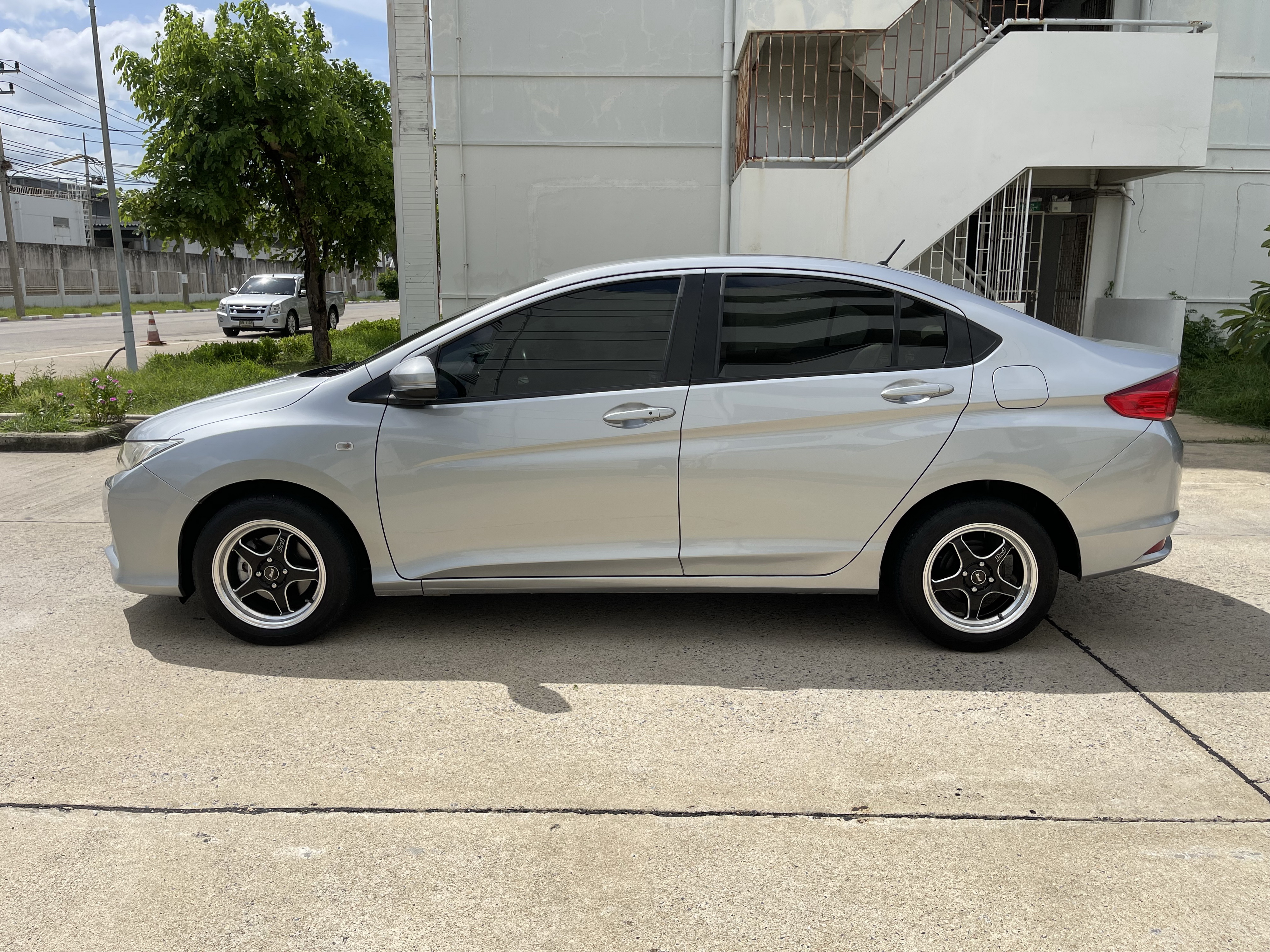 Honda City 1.5 V At 2017 เงิน