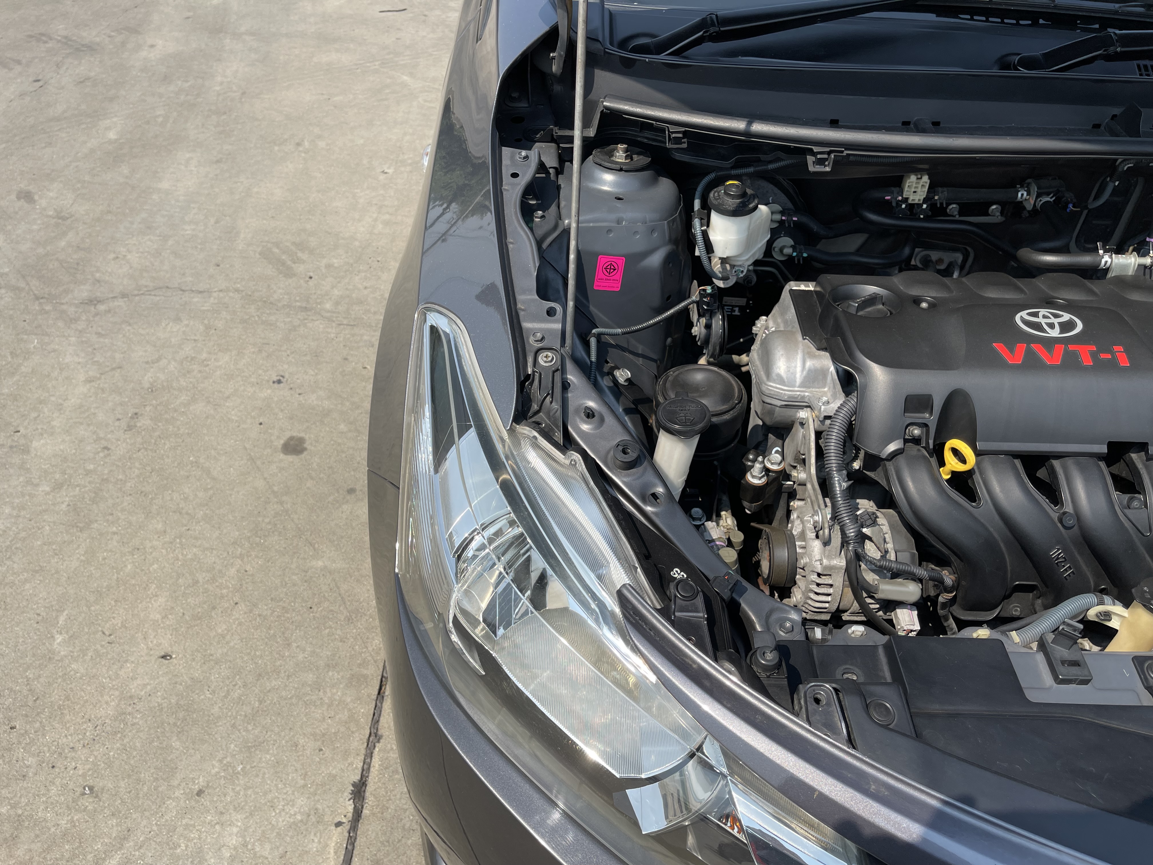 Toyota Vios 1.5 E At 2015 เทาดำ