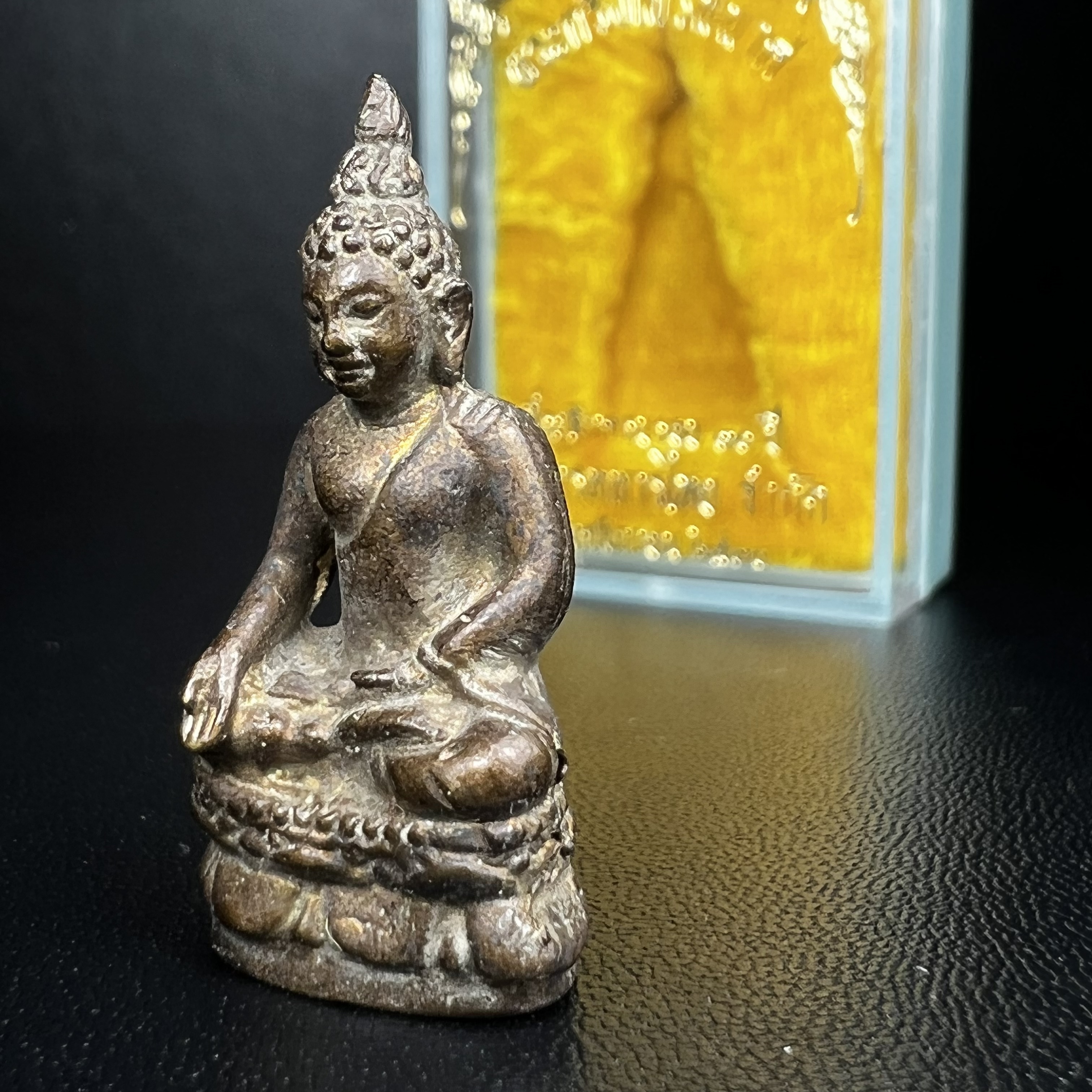 พระกริ่งไพรีพินาศ วัดบวรนิเวศ ปี2530 เนื้อทองผสม ที่ระลึกครบรอบ30ปี ธนาคารทหารไทย (มีส่วนผสมของชนวนเก่าของไพรีพินาศรุ่นแรก)อานุภาพยิ่งใหญ่ กำราบศัตรูพ่ายสิ้น พระไพรีพินาศ