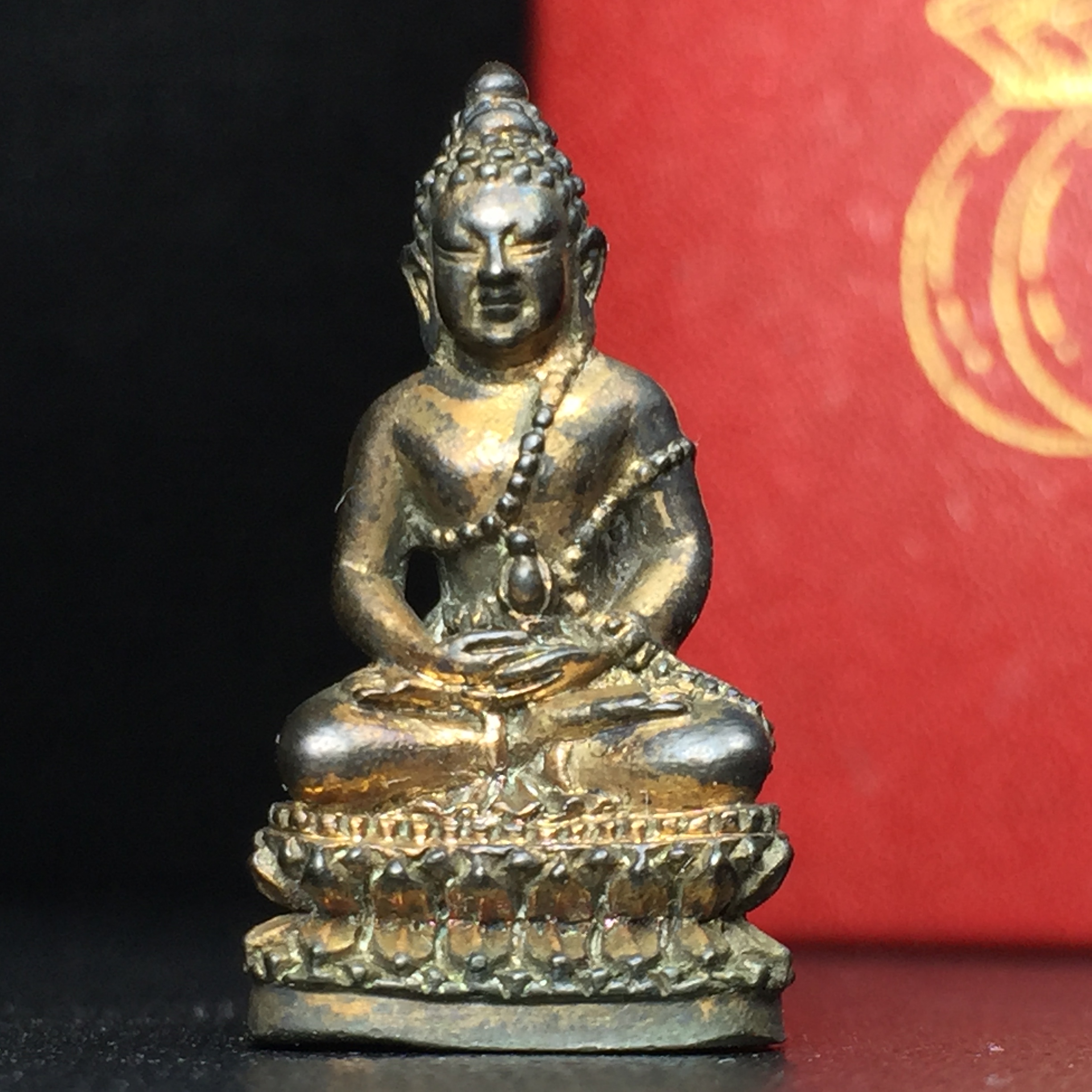 พระกริ่งโภคทรัพย์ วัดบวรนิเวศ ปี2535 เนื้อนวโลหะ(สมเด็จพระญาณสังวร พระสังฆราชสกลมหาสังฆปรินายกเสด็จเททอง)(พระนามมหามงคลพระราชทานให้ อุดมด้วยทรัพย์อันเป็นมงคล อุดมด้วยโชคลาภ และโภคทรัพย์ ดั่งมีถุงเงินถุงทองเก็บโชคลาภสมปรารถนา)(1ใน2500องค์)