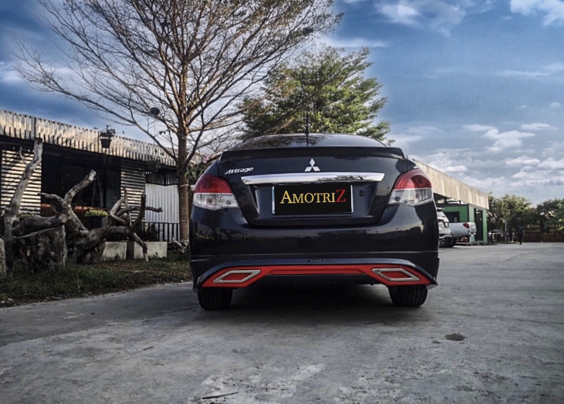 Mitsubishi Attrage 2013 bodykits by Amotriz