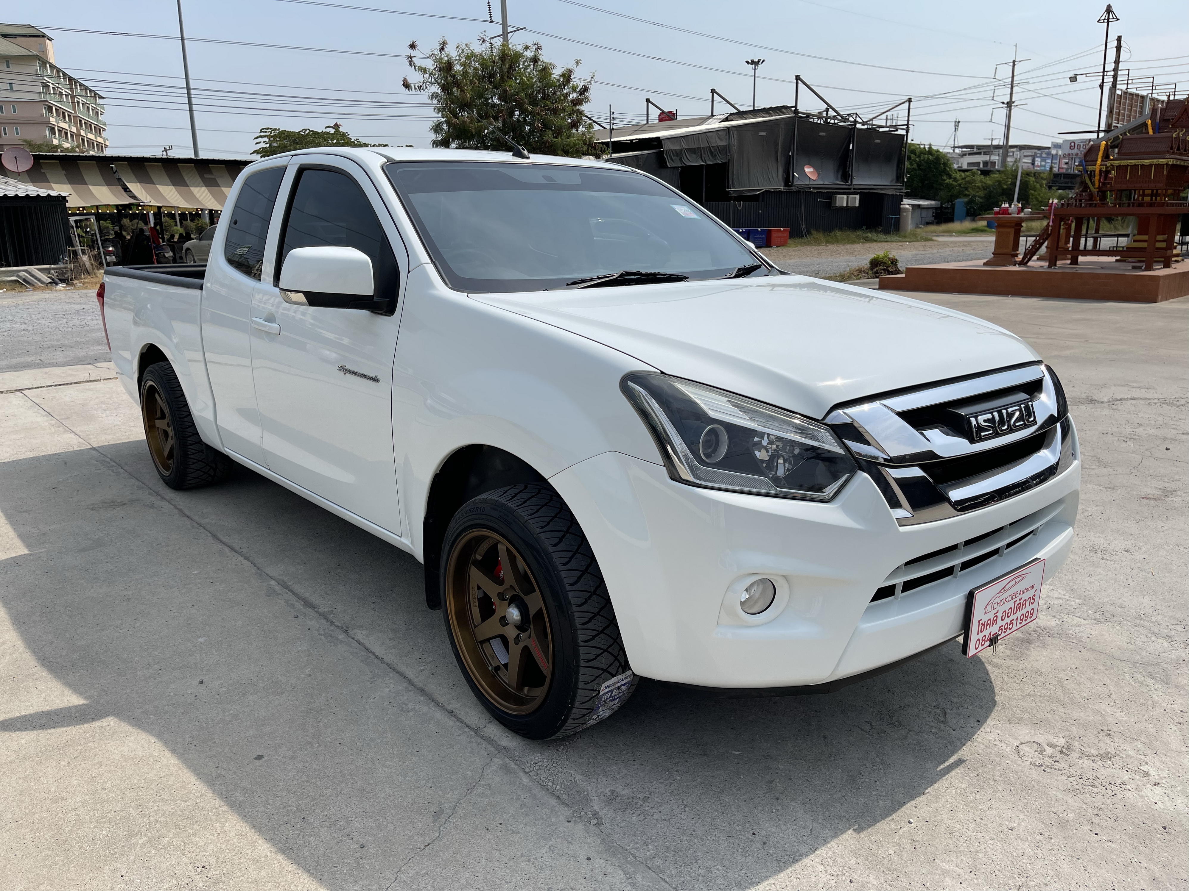 Isuzu Dmax All New Cab 1.9 L 2017 ขาว