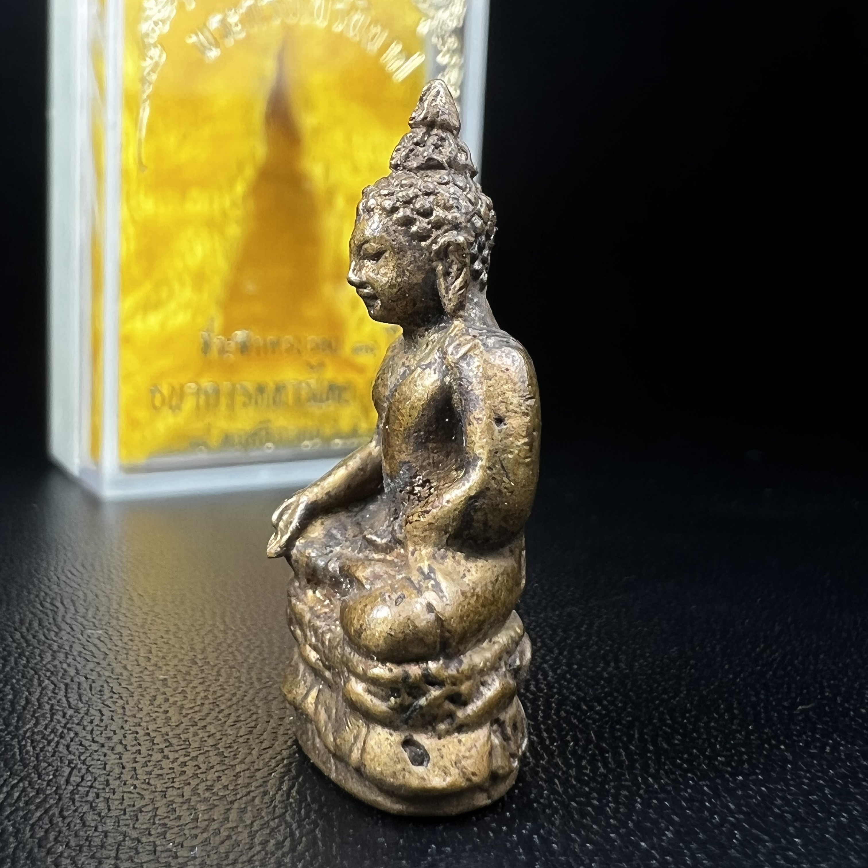 พระกริ่งไพรีพินาศ วัดบวรนิเวศ ปี2530 เนื้อทองผสม ที่ระลึกครบรอบ30ปี ธนาคารทหารไทย (มีส่วนผสมของชนวนเก่าของไพรีพินาศรุ่นแรก)อานุภาพยิ่งใหญ่ กำราบศัตรูพ่ายสิ้น พระไพรีพินาศ