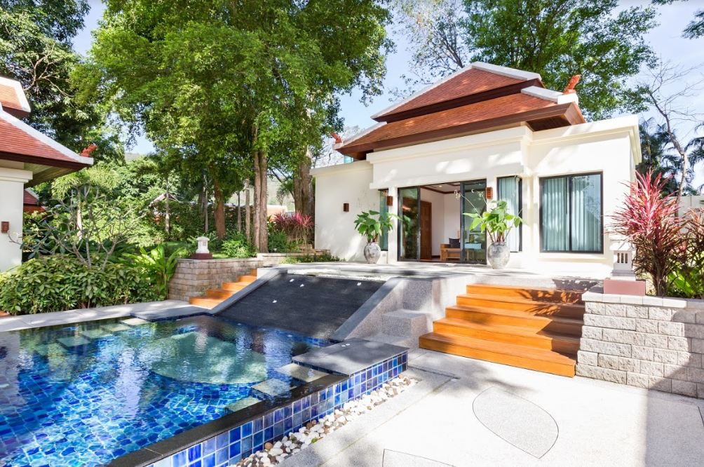 For Sale : Nai Harn, Luxury Tree Pool Villa, 3 Bedrooms 3 Bathrooms, Garden view.