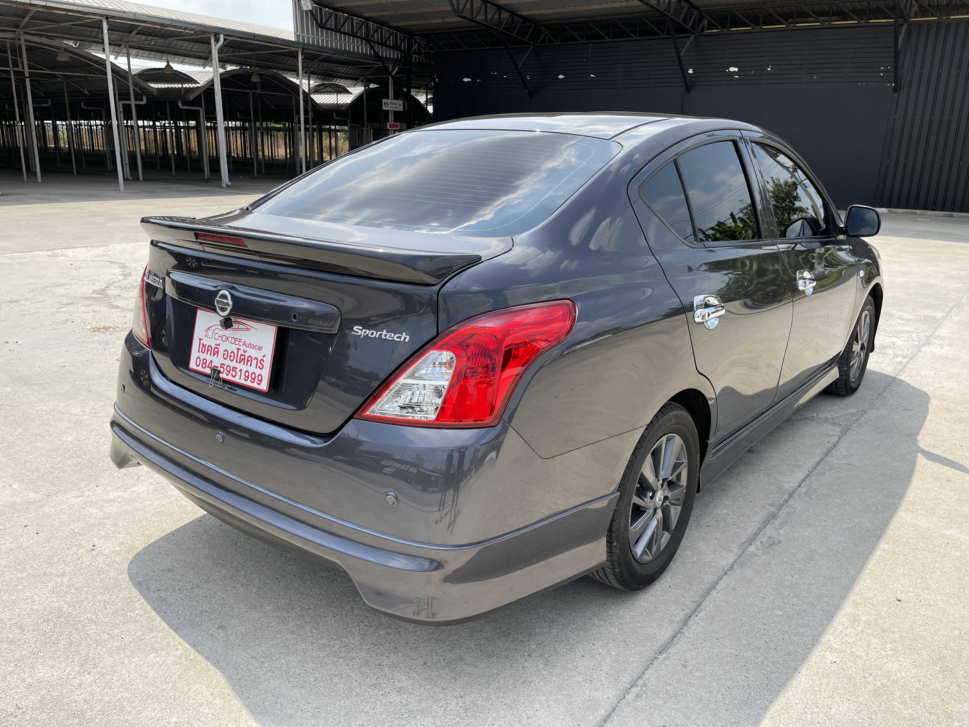 Nissan Almera 1.2 E Sportech At 2018 เทา