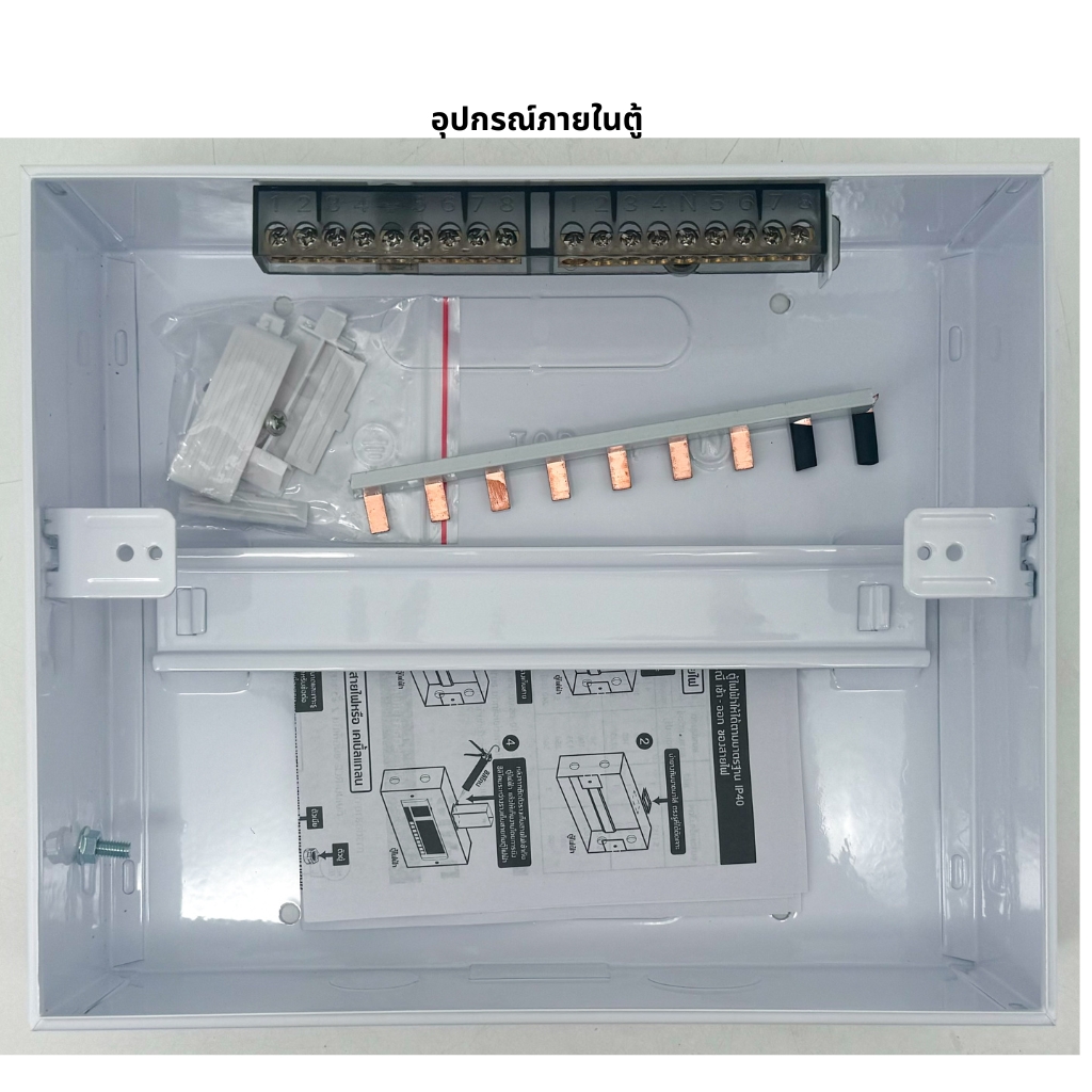 NANO ตู้เปล่า คอนซูมเมอร์ กล่องไฟ ตู้ไฟ คอมบายเนอร์ ตู้โหลด ควบคุมไฟ NANO PLUS