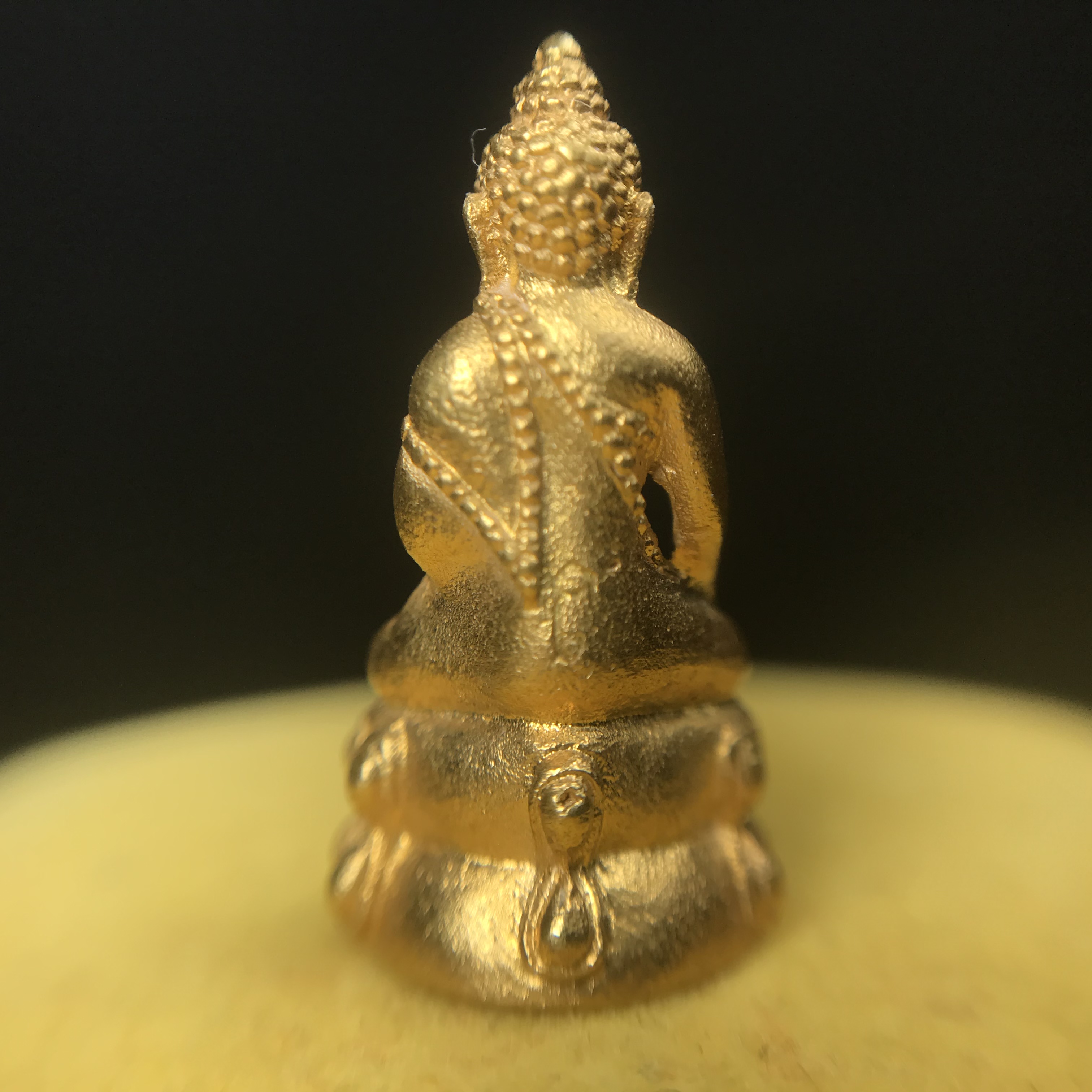 พระชัยวัฒน์นวปทุม ภปร. วัดปทุมวนาราม ปี2535 เนื้อทองคำ(ในหลวงรัชกาลที่9เสด็จเททอง)(สภาพสวยเดิมครบสมบูรณ์หายาก)