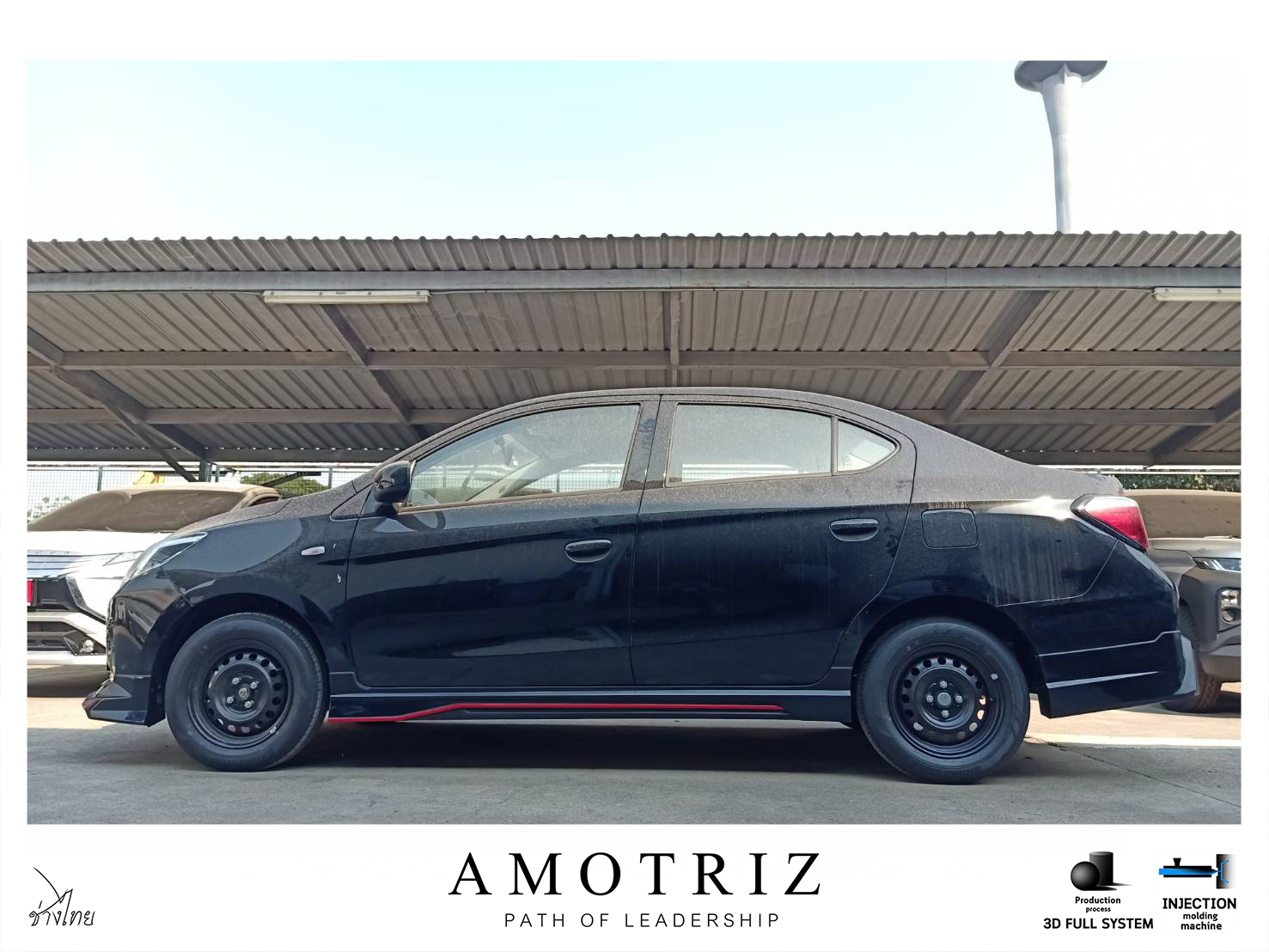 Mitsubishi Attrage 2020 body kits by Amotriz