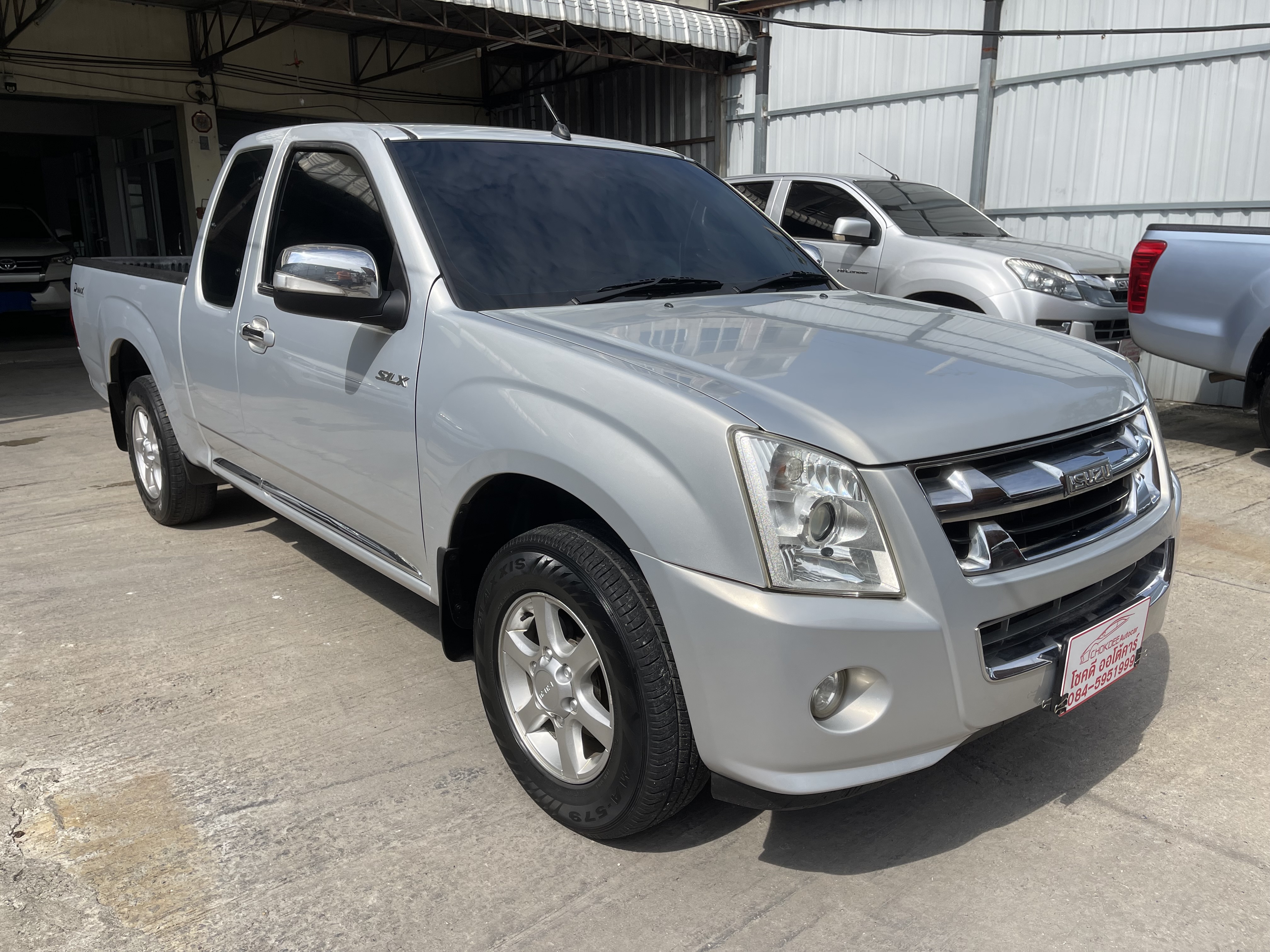 Isuzu Dmax Cab SLX 2.5 2011 เงิน