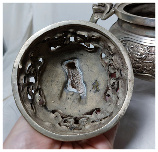 โถ เตาหรือที่ใส่ธูปกำยานสไตล์จีน สูง19.5cm