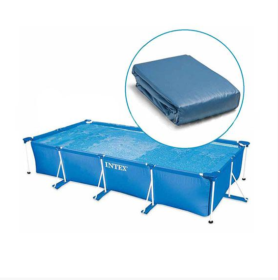 intex 10942 ผ้าใบสระ ขนาด 220 x 150 x 60 ซม.กรอบเหลี่ยม (โทรสอบถามก่อนค่ะ) 3-5วัน