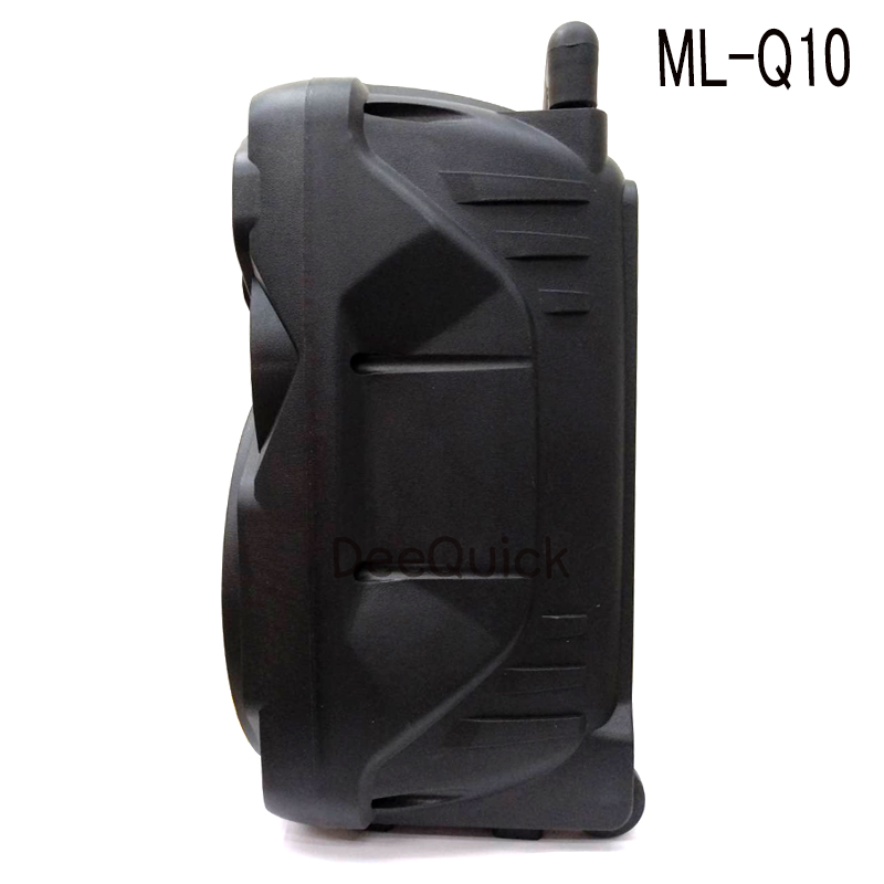 ตู้ลำโพง ลำโพงบลูทูธ SOUNDMILAN ตู้ ล้อลาก 8นิ้ว รุ่น ML-Q10