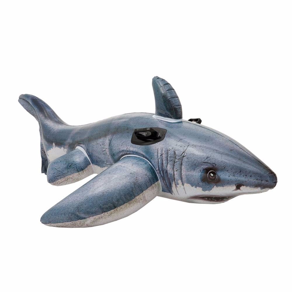 Intex 57525 Great White Shark แพปลาฉลาม สีเทา เหมือนจริง