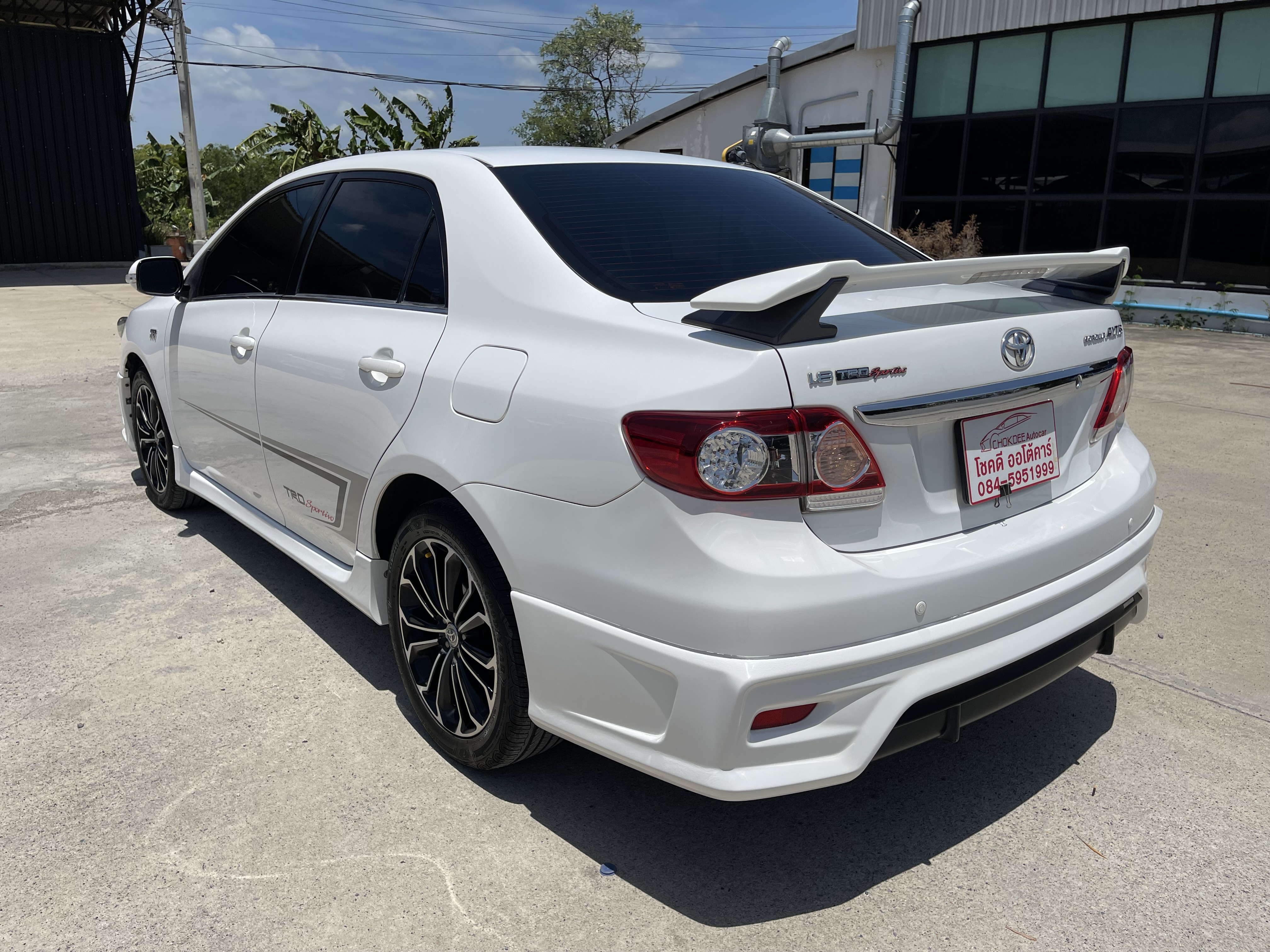 Toyota Altis 1.8 TRD Sportivo Dvd At 2013 ขาว