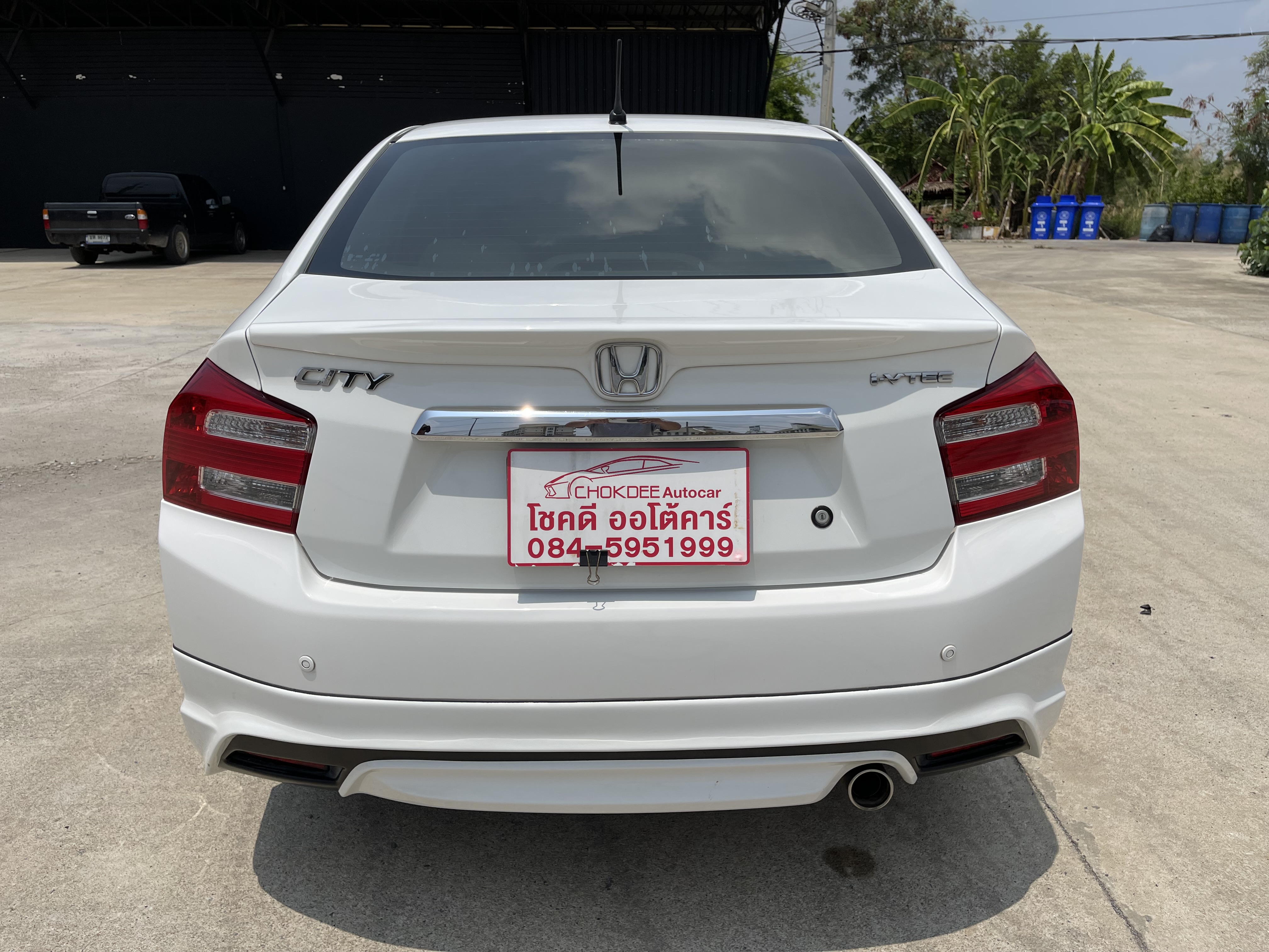 Honda City 1.5 SV At 2013 ขาว