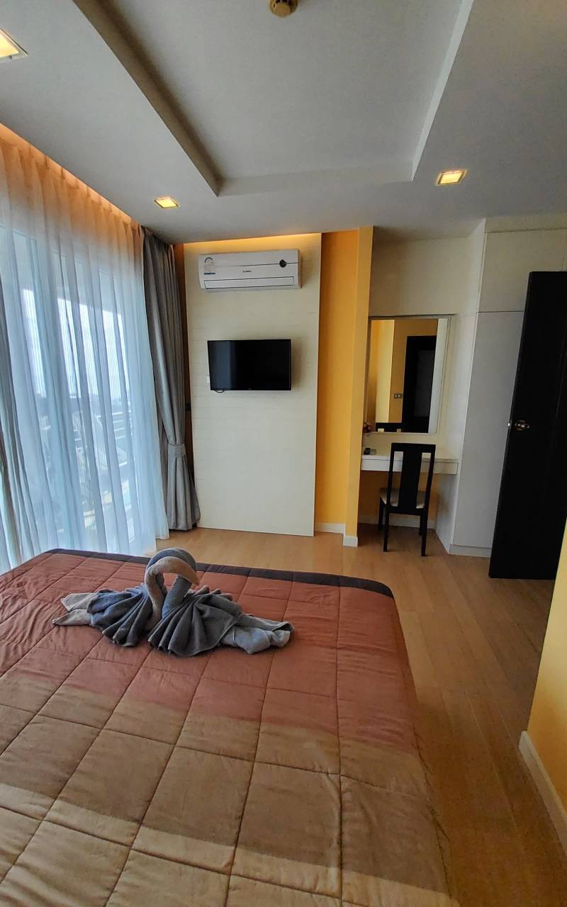 For Rent : Karon, Sea&Sky Condominium, 2 bedroom 2 bathroom, 6th flr. Seaview