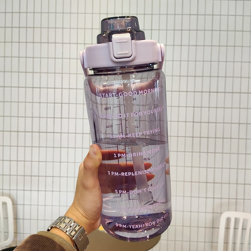 กระบอกน้ำ2ลิตร แบบใส