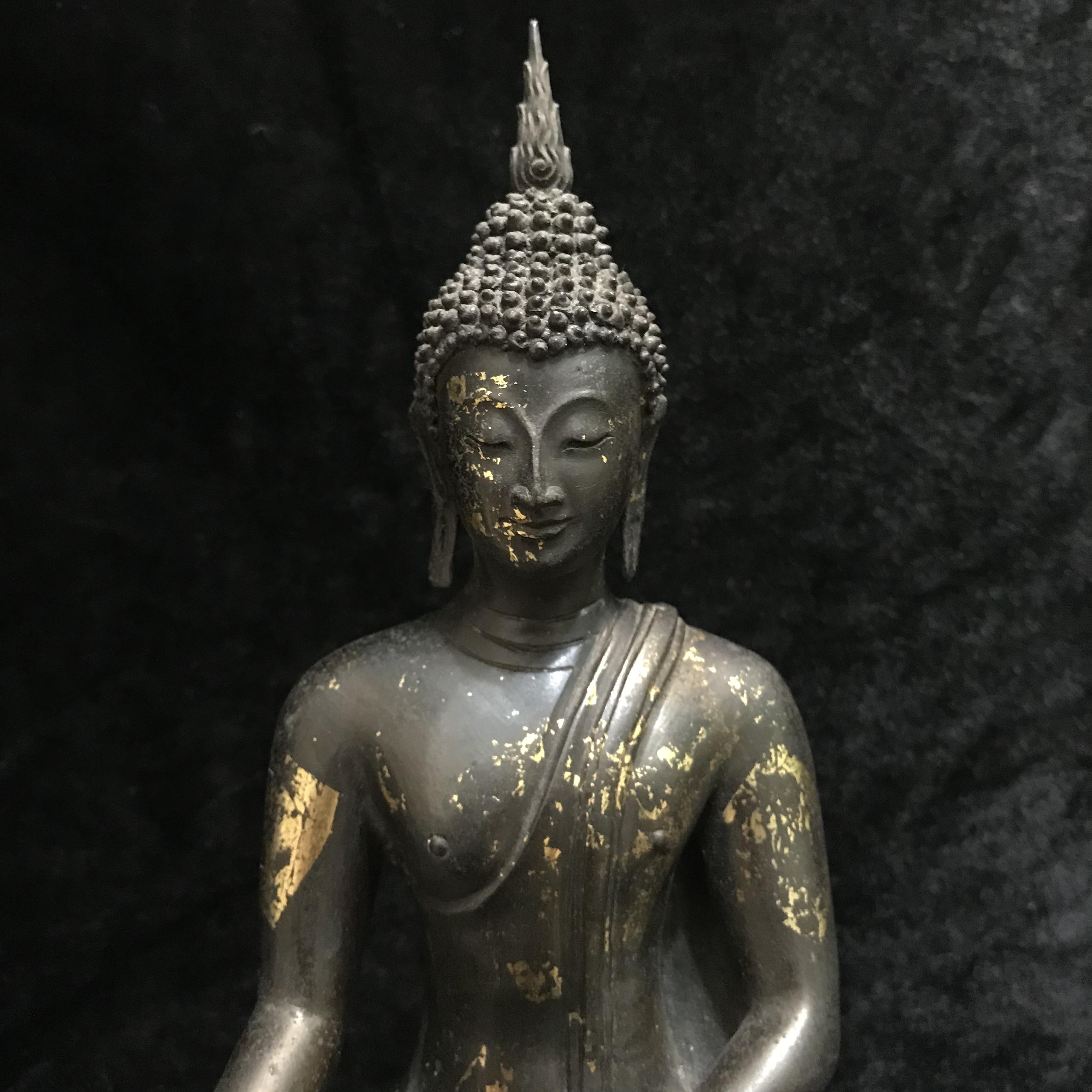 พระพุทธรูปบูชา ภปร วัดบวรนิเวศวิหาร ปี2508 บล็อกสามขา หน้าตัก5นิ้ว(ที่สุดของพระบูชา ภปร วัดบวร)