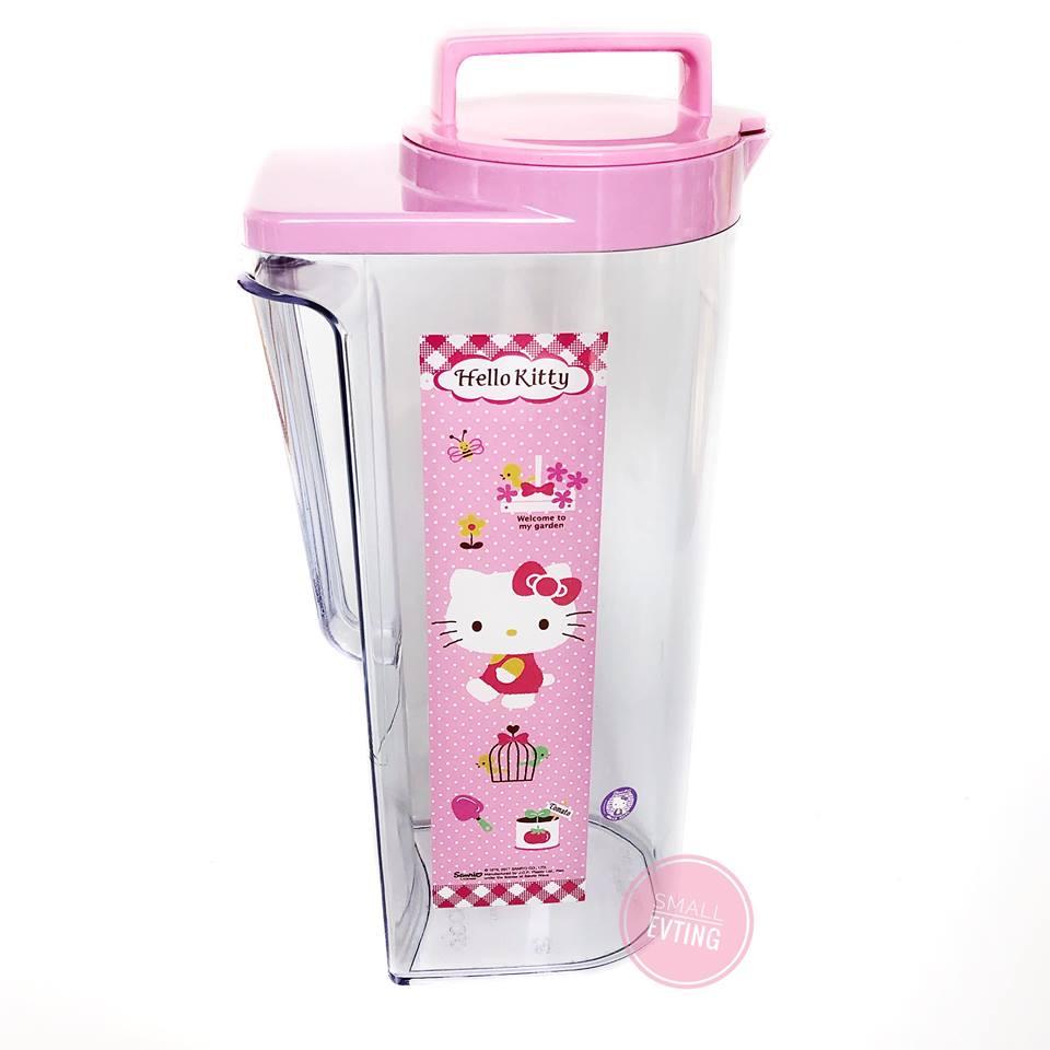 Small Evting เหยือก พลาสติก ลาย Hello Kitty 5568 จำนวน 1 ใบ เหยือกใส่น้ำ เหยือกพลาสติกใส เหยือกน้ำ