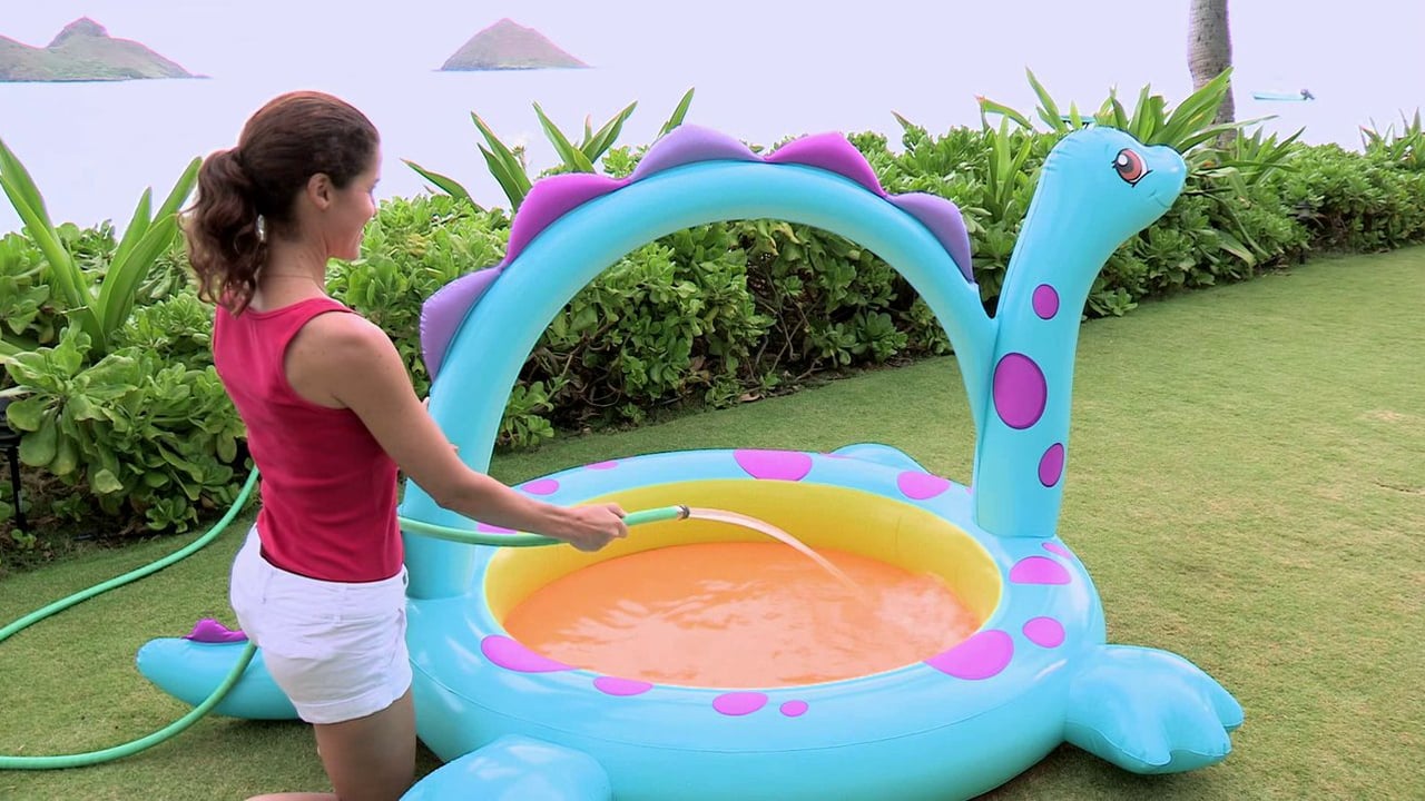 Intex Dino Spray Baby Paddling Pool สระน้ำเด็กไดโนเสาร์พ่นน้ำ 57437