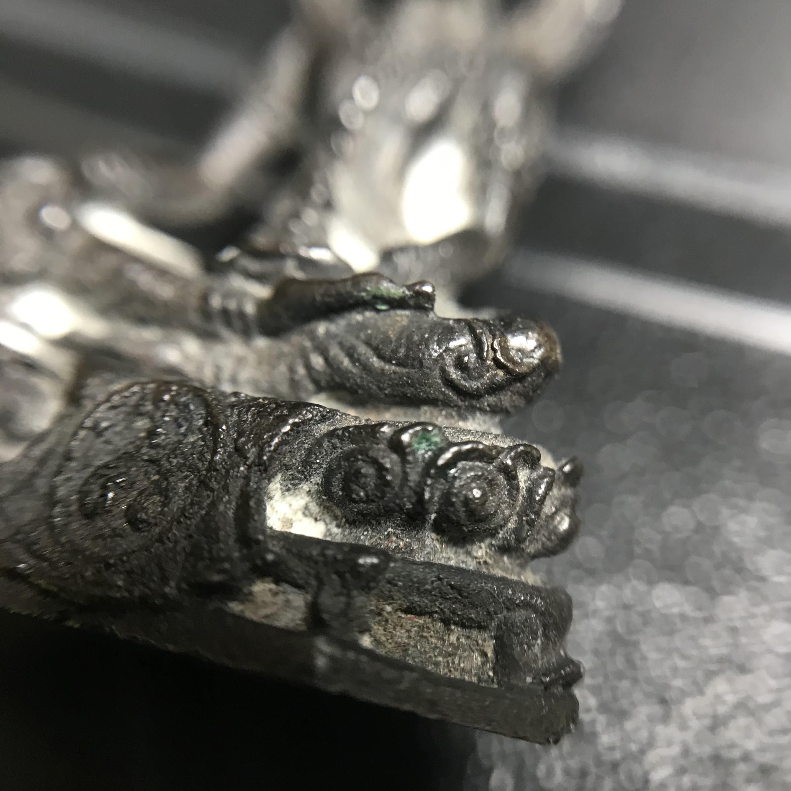 พระกริ่ง "พุทธศิริราช 84 ปี" โรงพยาบาลศิริราช พ.ศ.2517 เนื้อนวโลหะ(ในหลวง ร.9 เสด็จเททอง)