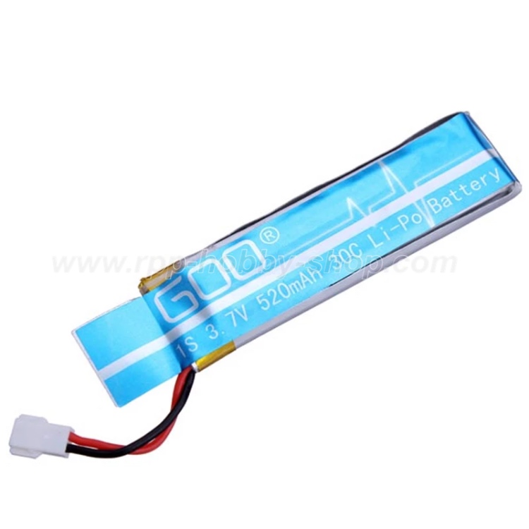 30C แบตเตอรี่ 520mAh 3.7V