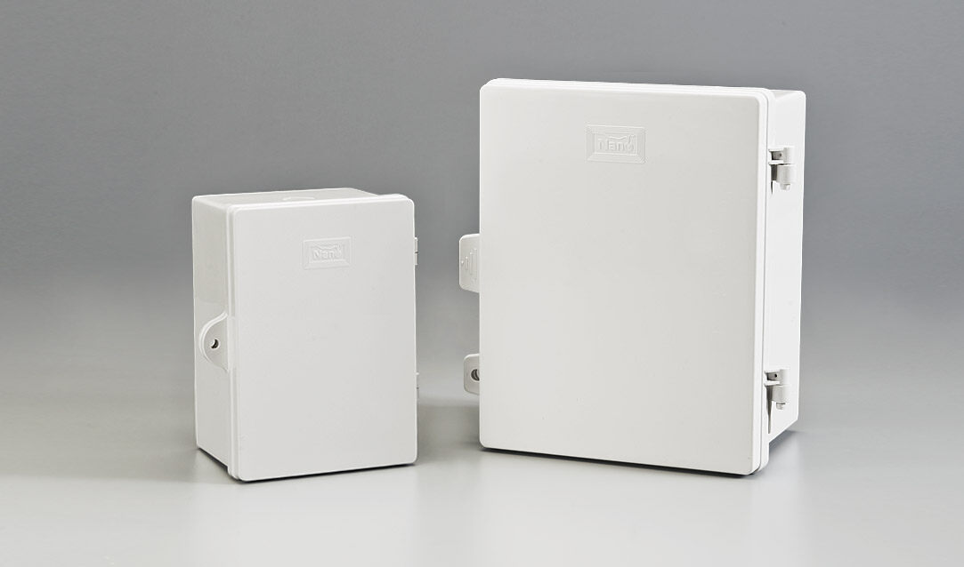 NANO ตู้กันน้ำ ตู้พลาสติก 11W 22W ฝาทึบ ฝาใส สีขาว สีดำ ตู้ไฟ กันฝน นาโน